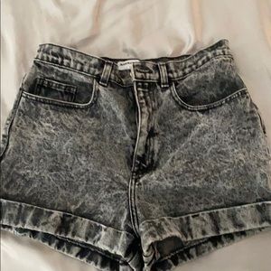 High waisted shorts